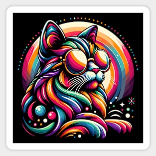 KaleidoKitty - The Chromatic Charm Magnet